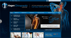 Desktop Screenshot of hagenchirocenter.com